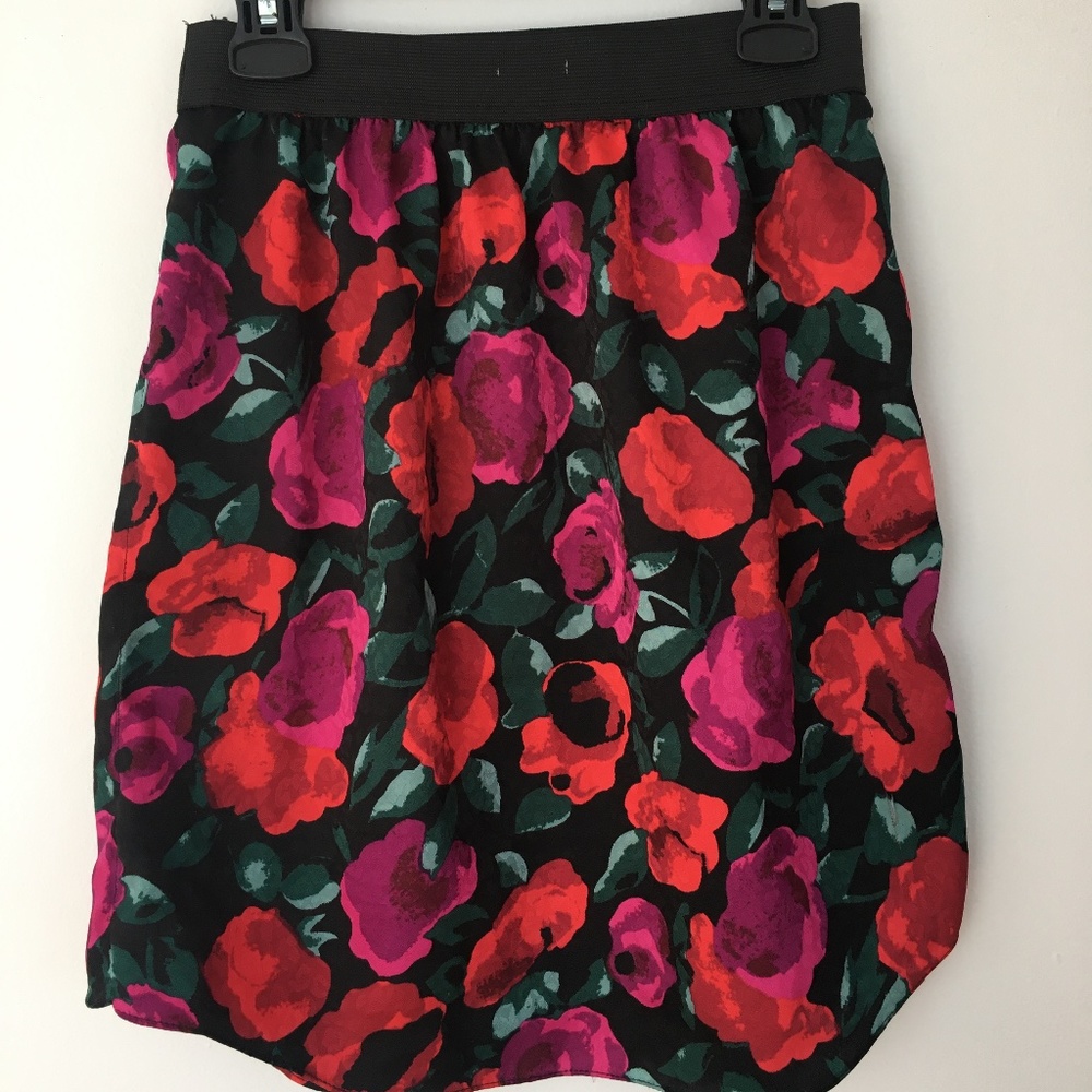 Floral Skirt for Summer